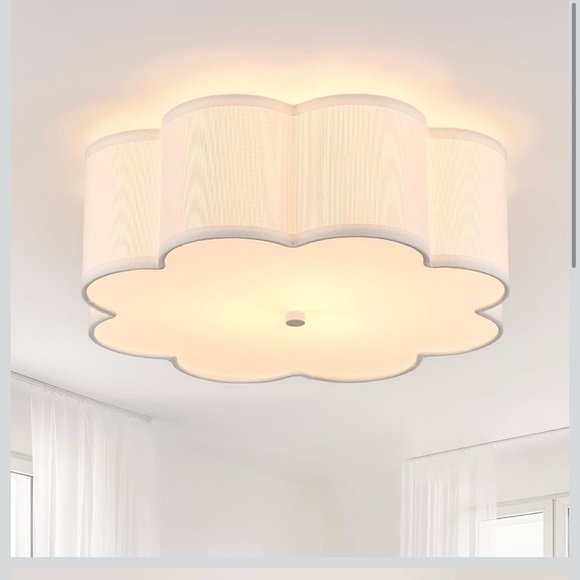Modern Drum Semi Flush Mount Ceiling Light 3-Lights NEW - Picture 1 of 13